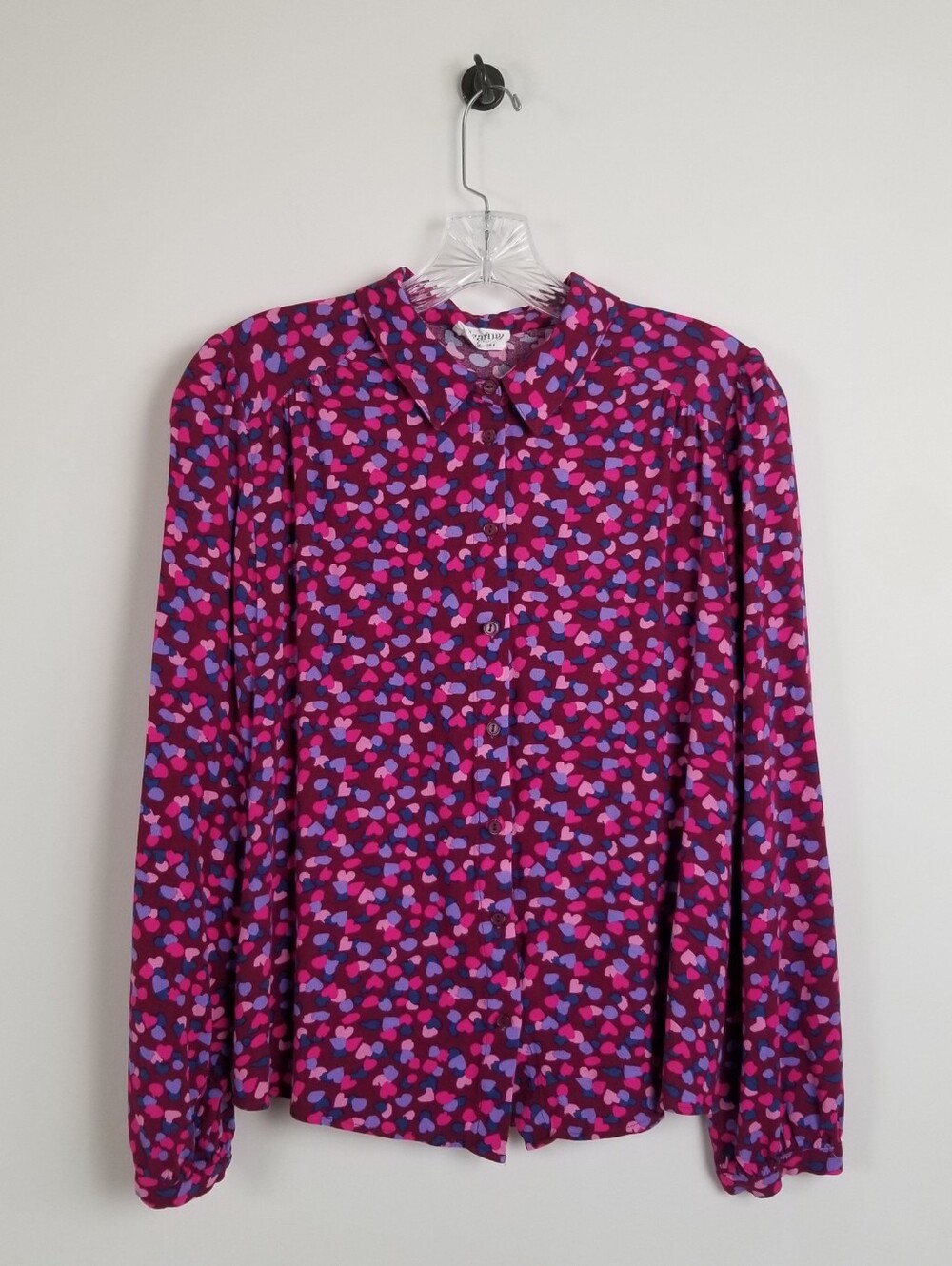 Sugarhill Brighton Heart Print Top Size 8